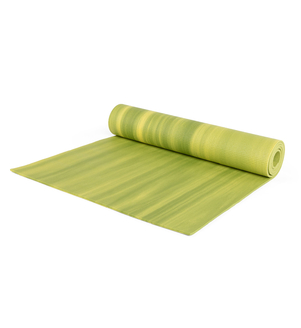 GANGES - zeleno-žlutá 6mm jóga podložka