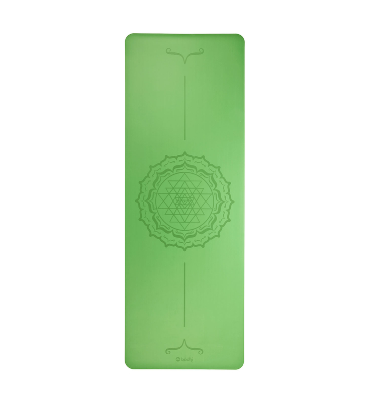 PHOENIX Mandala zelená - podložka na jógu