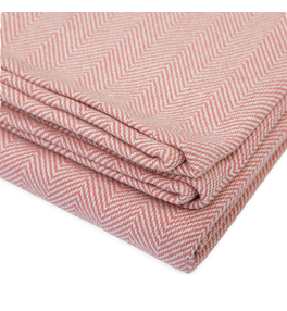 NIDRA bavlněná deka na jógu - červená