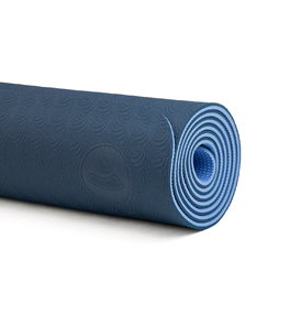 LOTUS PRO modrá - podložka na cvičení jógy