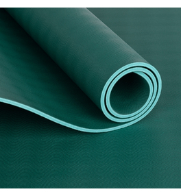 Diamond ECOPRO 6mm tmavězelená - kaučuková jógamatka