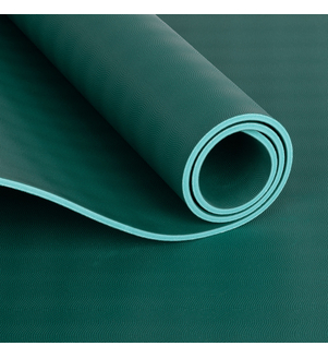 Diamond ECOPRO 6mm tmavězelená - kaučuková jógamatka