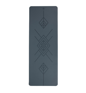 PHOENIX Tribalign matná modrá - kaučuková podložka na jógu