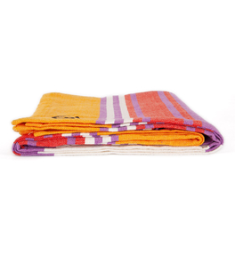 SHAVASANA bavlněná jóga deka - barevná